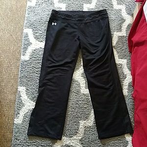Under armour black sweat pants